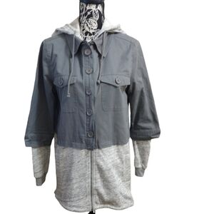 Jack by BB Dakota | Curie Mixed Media Canvas & Knit Jacket